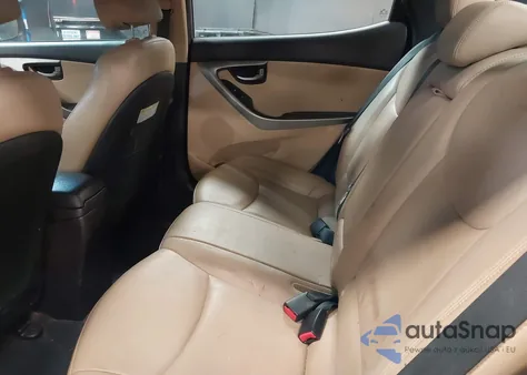 2013 Hyundai Elantra Limited из США, поврежденный, VIN 5NPDH4AE6DH184347